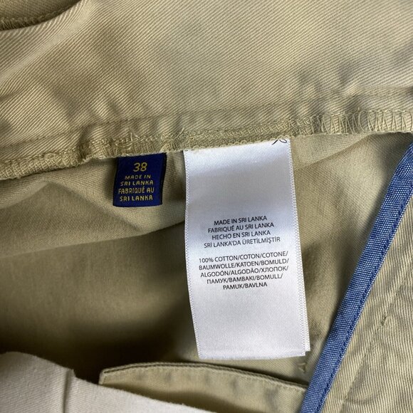 Polo Ralph Lauren‎ Mens Shorts Size 38 Golf Cotton Chino 9" Inseam Work Beach - Picture 11 of 12